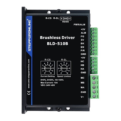 Controlador de motor de CC digital sin escobillas 12V-48VDC Máximo 15.0A 400W Controlador de motor de CC digital sin escobillas 12V-48VDC Máximo 15.0A 400W
