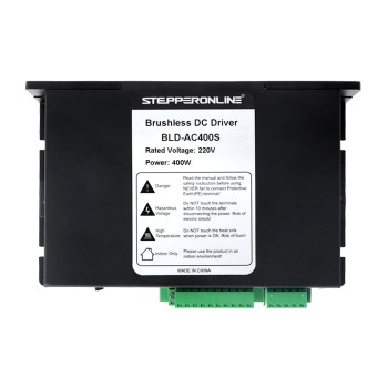 Controlador de motor CC sin escobillas digital 110/220VAC máx. 3.0A 400W