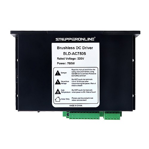 Controlador de motor CC sin escobillas digital 110/220VCA máx. 6,0A 750W Controlador de motor CC sin escobillas digital 110/220VCA máx. 6,0A 750W