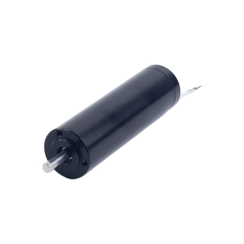 Motor sin escobillas sin núcleo redondo 48V 48000RPM 3,2mNm 16,08W 0,37A Ф13x38mm