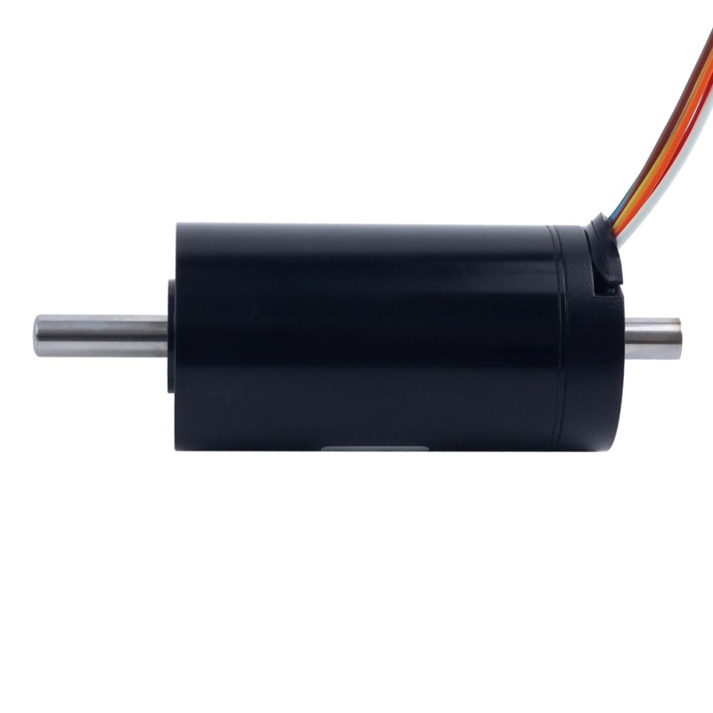 Motor sin escobillas sin núcleo redondo 28V 16800RPM 80mNm 140,73W 6,31A Ф32x61mm