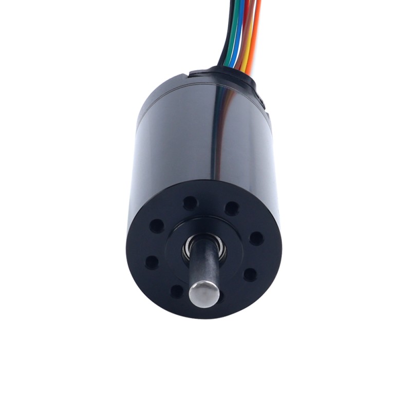Motor sin escobillas sin núcleo redondo 28V 16800RPM 80mNm 140,73W 6,31A Ф32x61mm