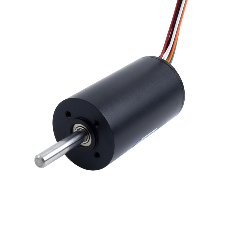 Motor sin escobillas sin núcleo redondo 36V 10000RPM 140mNm 146,6W 6,14A Ф35x60mm