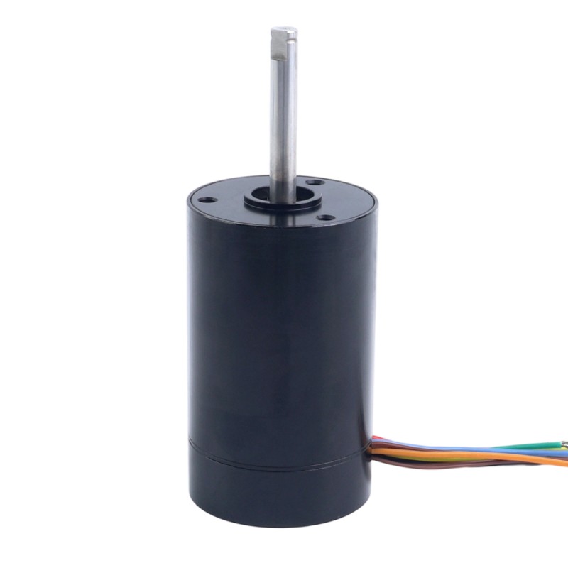 Motor sin escobillas sin núcleo redondo 24V 5000RPM 200mNm 104,71W 6,15A Ф43x69mm