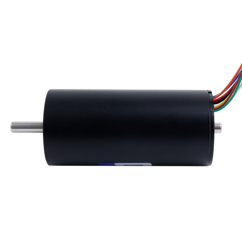 Motor sin escobillas sin núcleo redondo 24V 9200RPM 200mNm 192,67W 9,65A Ф40x84mm