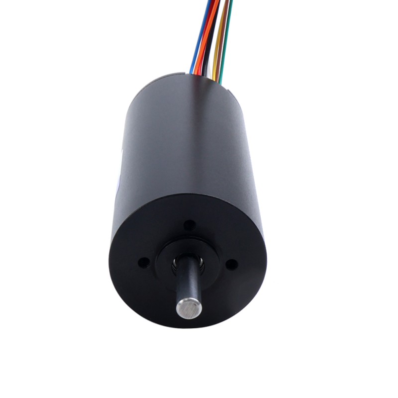 Motor sin escobillas sin núcleo redondo 24V 9200RPM 200mNm 192,67W 9,65A Ф40x84mm