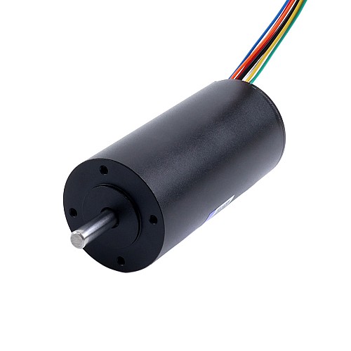 Motor sin escobillas sin núcleo redondo 48V 11000RPM 260mNm 299,48W 8,39A Ф40x84mm