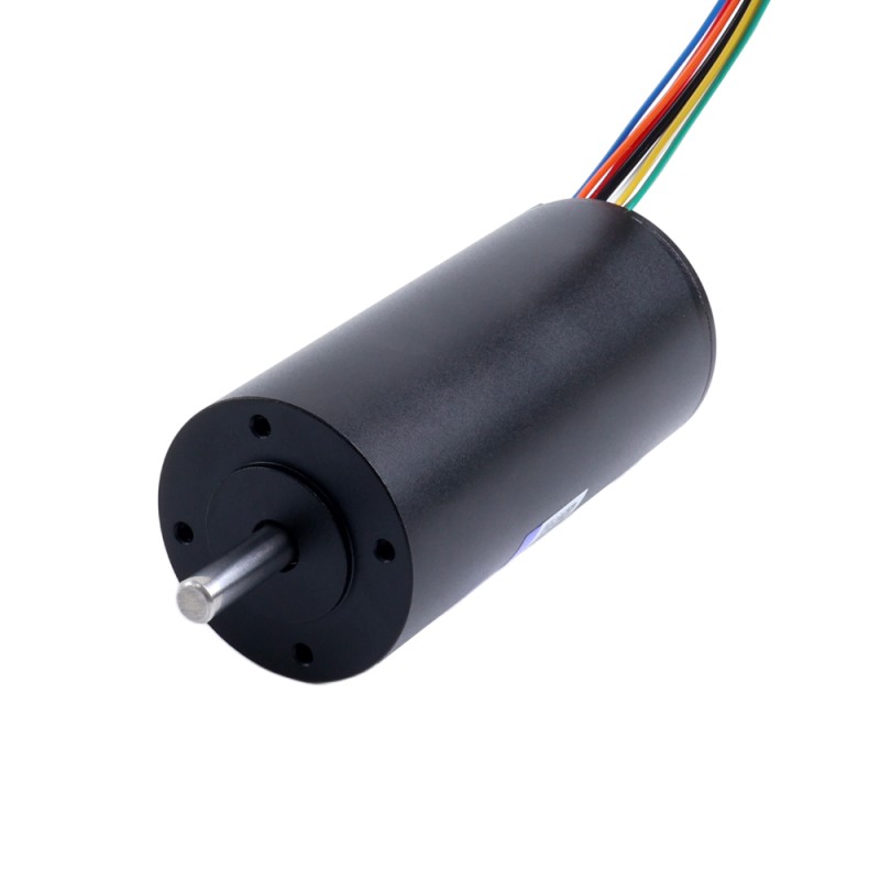 Motor sin escobillas sin núcleo redondo 48V 11000RPM 260mNm 299,48W 8,39A Ф40x84mm