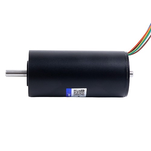 Motor sin escobillas sin núcleo redondo 48V 11000RPM 260mNm 299,48W 8,39A Ф40x84mm