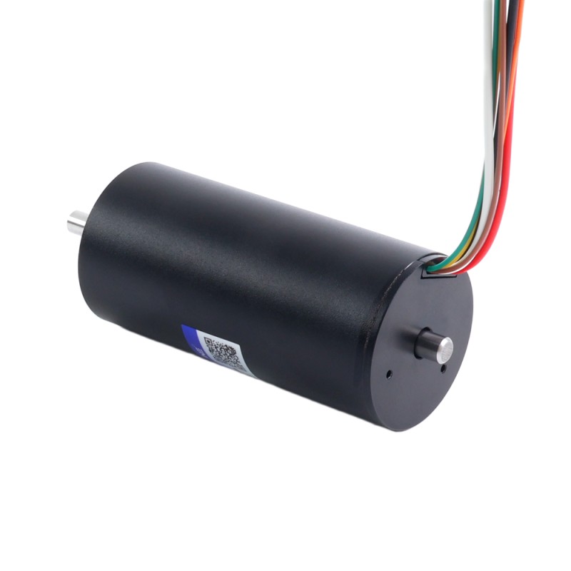 Motor sin escobillas sin núcleo redondo 48V 11000RPM 260mNm 299,48W 8,39A Ф40x84mm