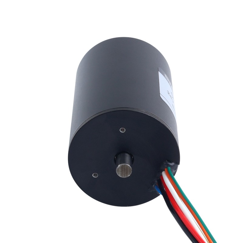 Motor sin escobillas sin núcleo redondo 24V 8000RPM 210mNm 175,92W 9,68A Ф43x69mm