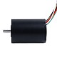 Motor sin escobillas sin núcleo redondo 28V 3500RPM 304mNm 111W 6,06A Ф50x70mm