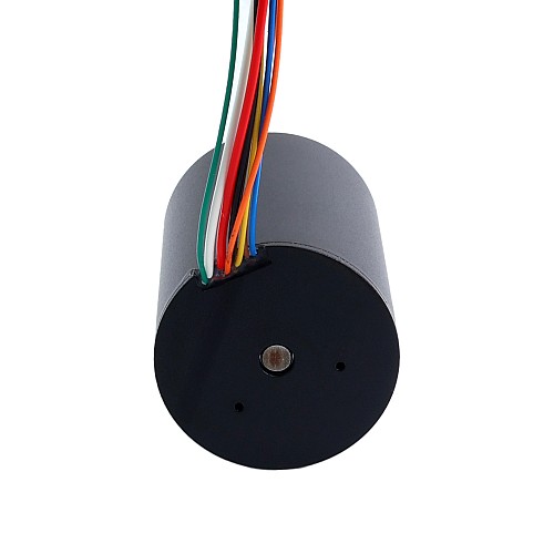 Motor sin escobillas sin núcleo redondo 28V 3500RPM 304mNm 111W 6,06A Ф50x70mm
