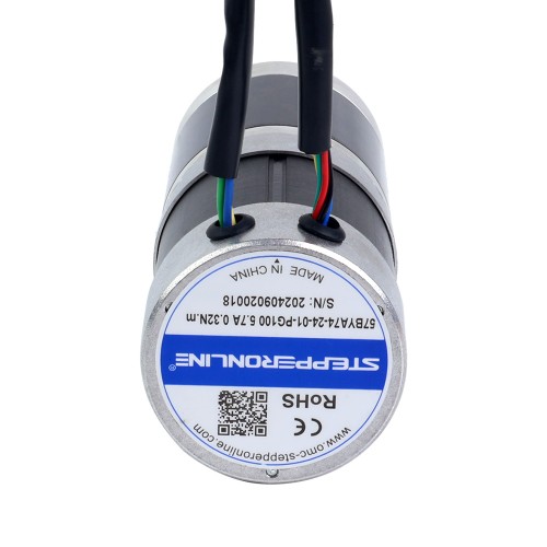 Motor BLDC con engranaje redondo de 24V y 101W caja de cambios planetaria redonda de 20,00Nm(2832,23oz.in) 100:1 Motor BLDC con engranaje redondo de 24V y 101W caja de cambios planetaria redonda de 20,00Nm(2832,23oz.in) 100:1