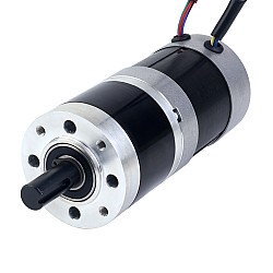 Motor BLDC con engranaje redondo de 24V y 101W caja de cambios planetaria redonda de 6,90Nm(977,12oz.in) 27:1