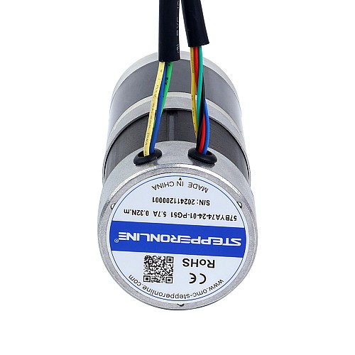 Motor BLDC con engranaje redondo de 24V y 101W caja de cambios planetaria redonda de 11,42Nm(1617,20oz.in) 51:1 Motor BLDC con engranaje redondo de 24V y 101W caja de cambios planetaria redonda de 11,42Nm(1617,20oz.in) 51:1