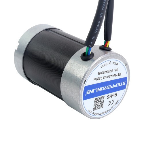 Motor BLDC 48V 3000RPM 0,45Nm 141W 4,00A Φ57x93,5mm Motor BLDC 48V 3000RPM 0,45Nm 141W 4,00A Φ57x93,5mm