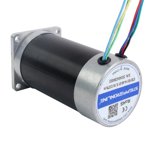 Motor BLDC, 48V, 3000RPM, 0,57Nm, 179W, 5,10A, 57x57x113,5mm Motor BLDC, 48V, 3000RPM, 0,57Nm, 179W, 5,10A, 57x57x113,5mm