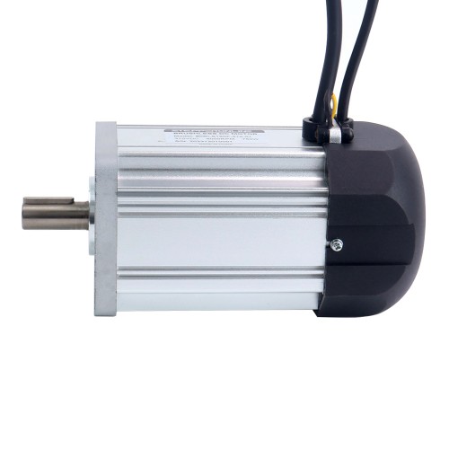 310V 4000RPM 1.8Nm 750W 3.0A Motor DC sin escobillas cuadrado 80x80x159mm con ventilador de radiador