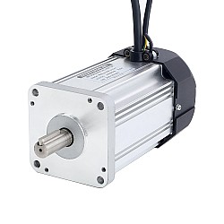 310V 4000RPM 1.8Nm 750W 3.0A 80x80x159mm Motor BLDC con ventilador de radiador