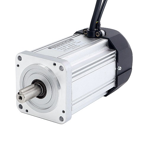 Motor BLDC cuadrado de 310V 6000RPM 1,75Nm 1100W 4,5A 80x80x159mm con ventilador de radiador Motor BLDC cuadrado de 310V 6000RPM 1,75Nm 1100W 4,5A 80x80x159mm con ventilador de radiador