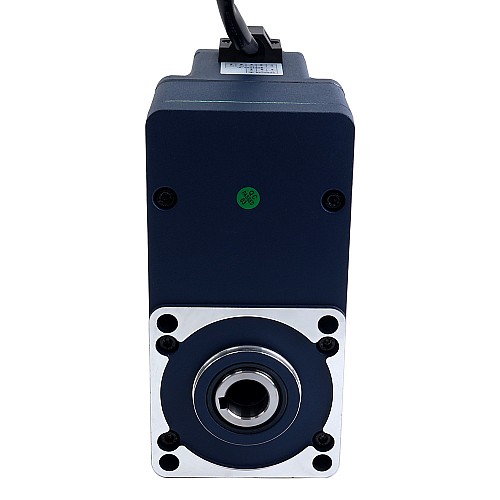 Motor BLDC de engranajes 24V 150W 20RPM 50,00Nm(7080,58oz.in) 150:1 con caja de cambios de eje hueco paralelo