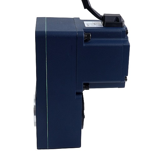 Motor BLDC de engranajes 24V 150W 20RPM 50,00Nm(7080,58oz.in) 150:1 con caja de cambios de eje hueco paralelo
