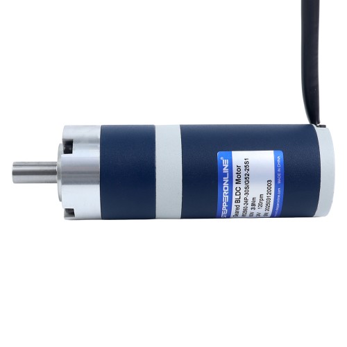 24V 60W 120RPM Motor DC sin Escobillas con Caja Reductora 3,80Nm(538,12oz.in) 25:1 Caja Planetaria 24V 60W 120RPM Motor DC sin Escobillas con Caja Reductora 3,80Nm(538,12oz.in) 25:1 Caja Planetaria