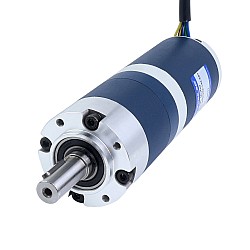 24V 90W 20,7RPM Motor DC sin Escobillas con Caja Reductora 30,00Nm(4248,35oz.in) 144,5:1 Caja Planetaria