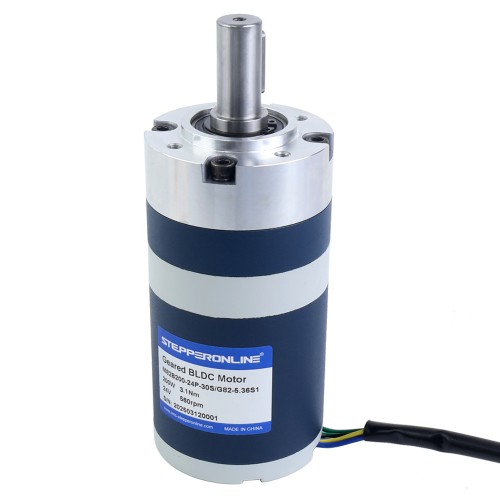 24V 200W 560RPM Motor DC sin Escobillas con Caja Reductora 3,10Nm(439,00oz.in) 5,36:1 Caja Planetaria 24V 200W 560RPM Motor DC sin Escobillas con Caja Reductora 3,10Nm(439,00oz.in) 5,36:1 Caja Planetaria