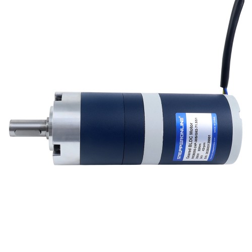 24V 200W 42RPM Motor DC sin Escobillas con Caja Reductora 33,00Nm(4673,18oz.in) 71,5:1 Caja Planetaria - M82B200-24P-30S/G82-71.5S1 | StepperOnline