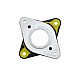 Amortiguadores de vibraciones de motor paso a paso NEMA 17 con 4 tornillos M3 Amortiguadores de vibraciones de motor paso a paso NEMA 17 con 4 tornillos M3