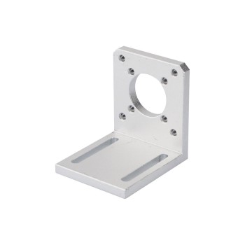 Soporte Nema 17 para motor y motor con engranajes Acero de aleación de aluminio Soporte Nema 17 para motor y motor con engranajes Acero de aleación de aluminio