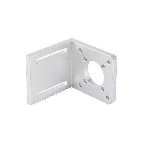 Soporte Nema 17 para motor y motor con engranajes Acero de aleación de aluminio Soporte Nema 17 para motor y motor con engranajes Acero de aleación de aluminio