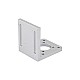 Soporte Nema 17 para motor y motor con engranajes Acero de aleación de aluminio Soporte Nema 17 para motor y motor con engranajes Acero de aleación de aluminio