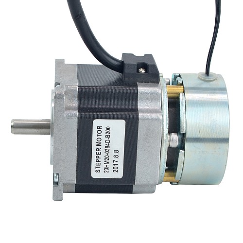 Paso a paso Nema 23 0,9Nm(127,43oz.in) con par de fricción del freno 2,0Nm(283oz.in) Paso a paso Nema 23 0,9Nm(127,43oz.in) con par de fricción del freno 2,0Nm(283oz.in)