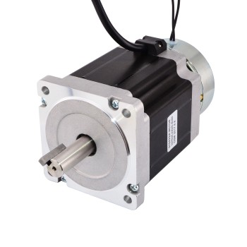 Paso a paso Nema 34 7,0Nm(1001oz.in) con par de fricción del freno 4,0Nm(566oz.in)