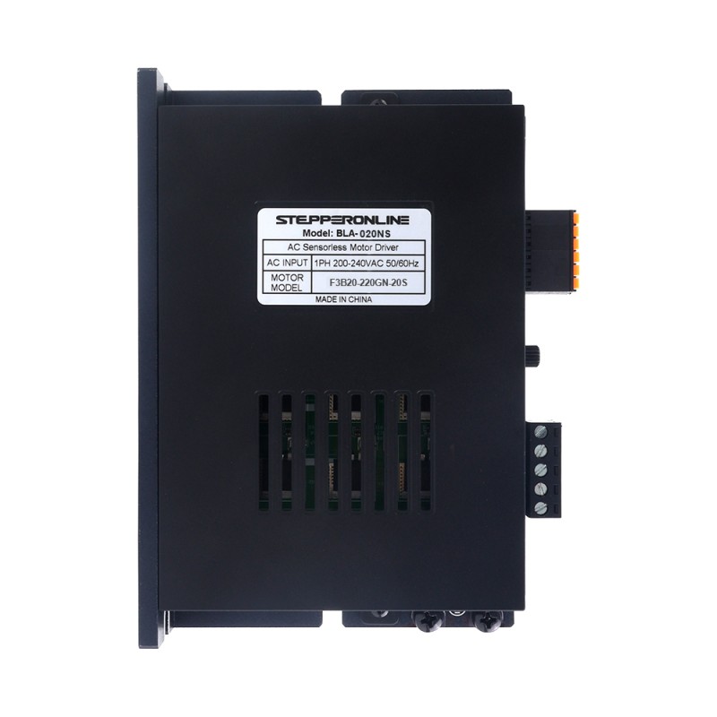 Controlador de motor brushless sin sensor serie BLA 220 V CA 0,3 A 20 W con control por onda sinusoidal - BLA-020NS | StepperOnline