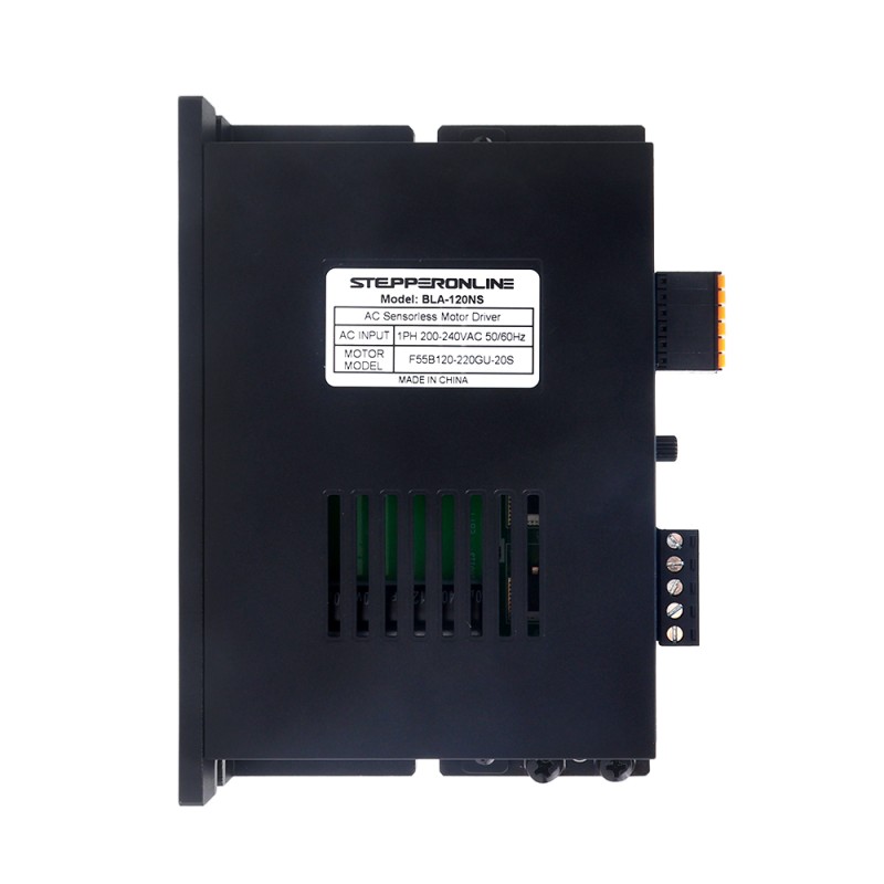 Controlador de motor brushless sin sensor serie BLA 220 V CA 1,2 A 120 W con control por onda sinusoidal - BLA-120NS | StepperOnline