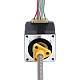 Motor paso a paso de circuito cerrado Nema 11 0.07Nm(9.91oz.in) Codificador 300PPR Motor paso a paso lineal Acme externo Nema 11, 1,0A, pila de 32,2mm, con codificador rotatorio óptico, 300PPR - 11E13S1004HD5-180RS-E22-300 | StepperOnline