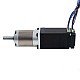 Motor paso a paso Nema 11 con relación de engranajes de caja de cambios de alta precisión 16:1 y codificador magnético 1000PPR(4000CPR) - 11HS20-0674D-EGS16-AR4 | StepperOnline