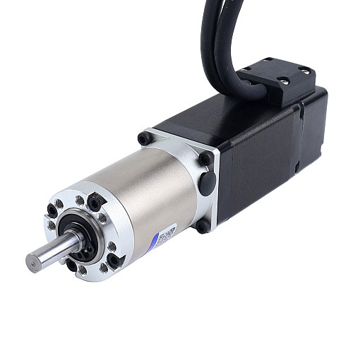 Motor paso a paso Nema 11 de lazo cerrado L=51mm con caja de engranajes planetaria serie EG relación 100:1 - 11HS20-1004D-E1000-EGS100 | StepperOnline
