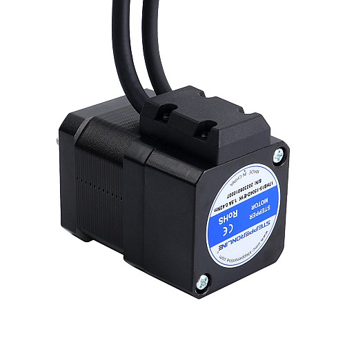 Motor paso a paso de bucle cerrado Nema 17 42Ncm(59,48oz.in) con codificador 1000PPR(4000CPR) Motor paso a paso de bucle cerrado Nema 17 42Ncm(59,48oz.in) con codificador 1000PPR(4000CPR)