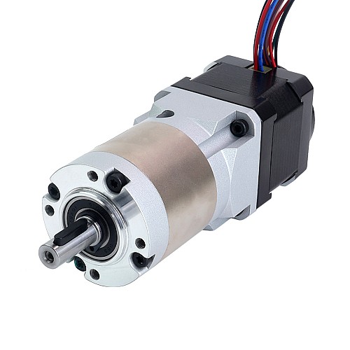 Motor Motor paso a paso Nema 17 con relación de engranajes de caja de cambios de alta precisión 50:1 y codificador magnético 1000PPR(4000CPR) - 17HS15-1684D-EG50-AR4 | StepperOnline