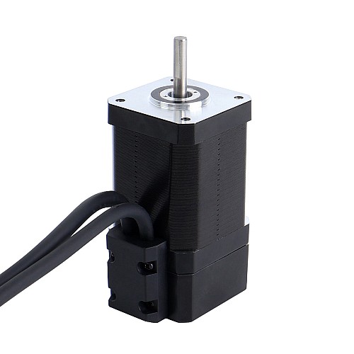 Motor paso a paso de circuito cerrado Nema 17 80Ncm(113.29oz.in) con codificador 1000PPR(4000CPR) Motor paso a paso de circuito cerrado Nema 17 80Ncm(113.29oz.in) con codificador 1000PPR(4000CPR)
