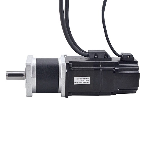 Motor de bucle cerrado Nema 23 1,2Nm(169,97oz.in) con freno electromagnético y Reductor de 20:1 Motor de bucle cerrado Nema 23 1,2Nm(169,97oz.in) con freno electromagnético y Reductor de 20:1