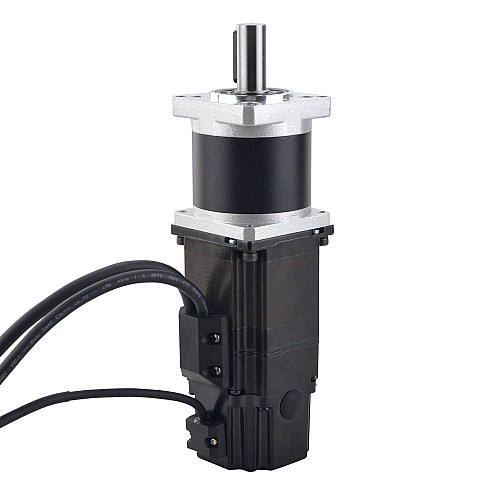 Motor de bucle cerrado Nema 23 1,2Nm(169,97oz.in) con freno electromagnético y Reductor de 50:1 Motor de bucle cerrado Nema 23 1,2Nm(169,97oz.in) con freno electromagnético y Reductor de 50:1