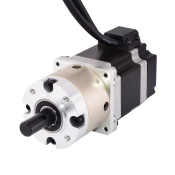 Motor con transmisión de circuito cerrado Nema 23 L=56 mm 4:1 Codificador 1000PPR(4000CPR)