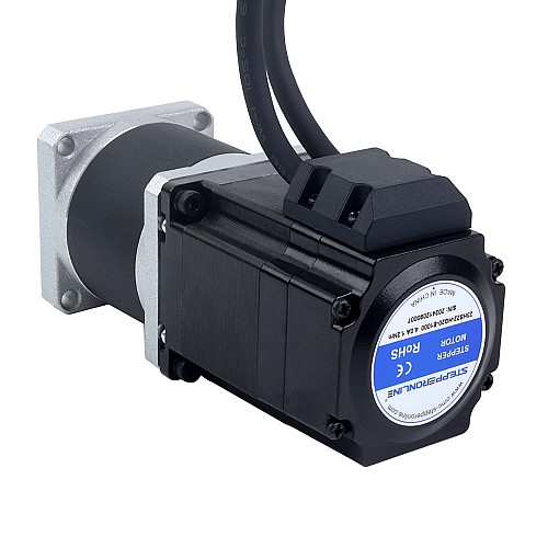 Motor de circuito cerrado Nema 23 L=77mm Relación de transmisión 20:1 Reductor planetaria Motor de circuito cerrado Nema 23 L=77mm Relación de transmisión 20:1 Reductor planetaria