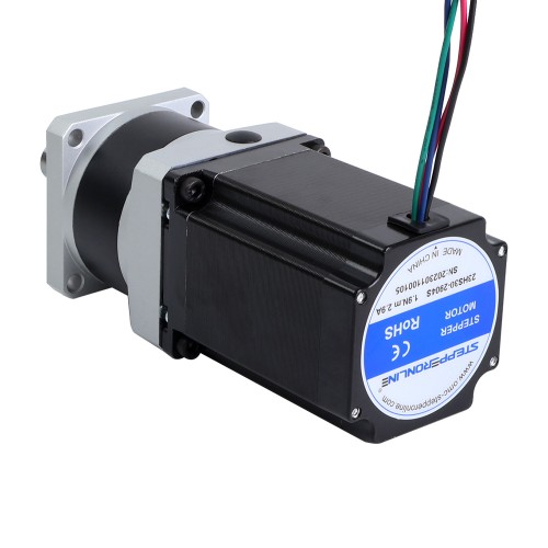 Motor pasoA paso Nema 23 L=76.5mm Relación de transmisión 5:1 Reductor planetario de la serie MG